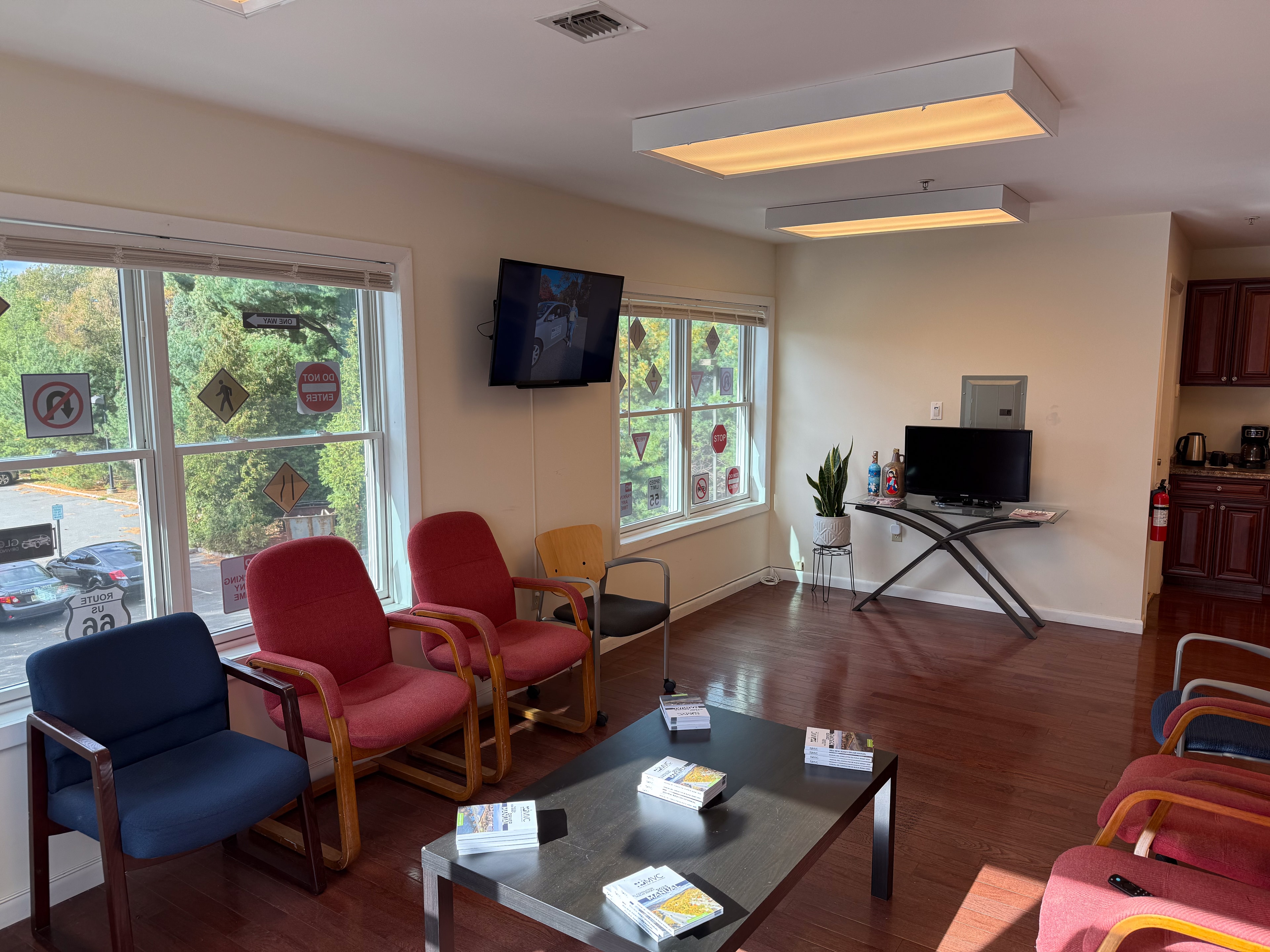 Global Driving School office interior