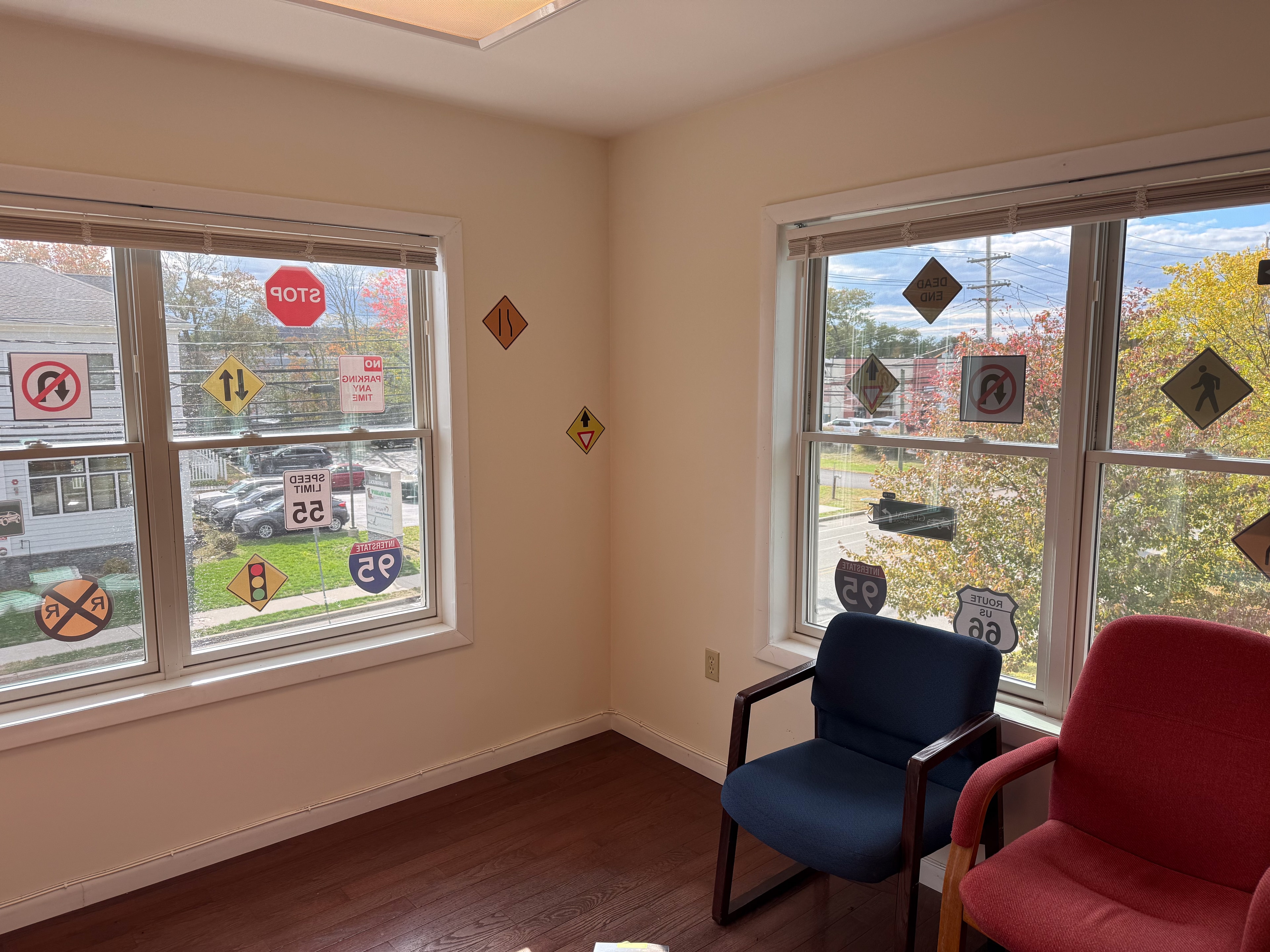 Global Driving School office interior